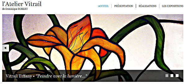 l'Atelier vitrail de Dominique ROBERT l'Atelier vitrail de Dominique ROBERT