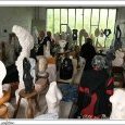 Dans l'atelier de Michel Yseboodt, sculpteur.