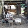 Guédelon : fabrication de panniers