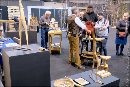 "Au fil du bois" - Salon des Métiers d'Art 2020 {JPEG}