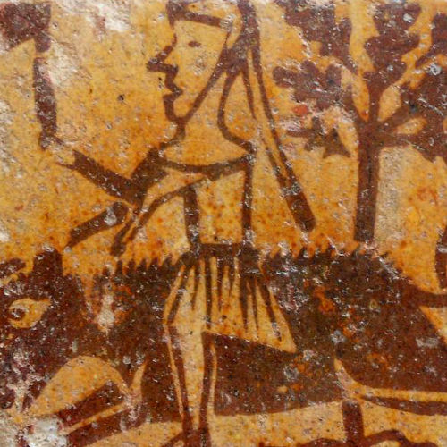 Carreaux de pavements - cavalier