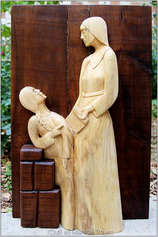 Ste Anne, patronne des Menuisiers & des Ebénistes Ste Anne, patronne des Menuisiers & des Ebénistes