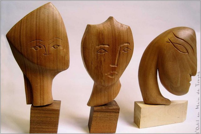 Sculpture sur bois "A la manière de..." Sculpture sur bois "A la manière de..."