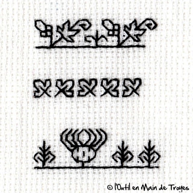 Broderie Blackwork Broderie Blackwork