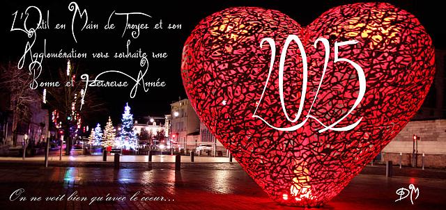 Carte de Voeux 2025 Outil en Main de Troyes